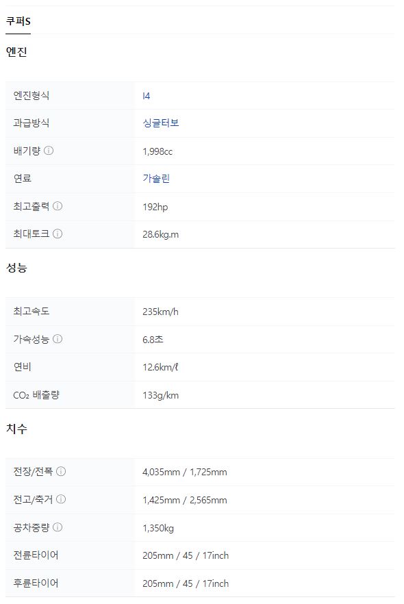 2024 미니 해치백 S 5도어