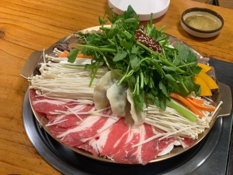 차돌 어복쟁반