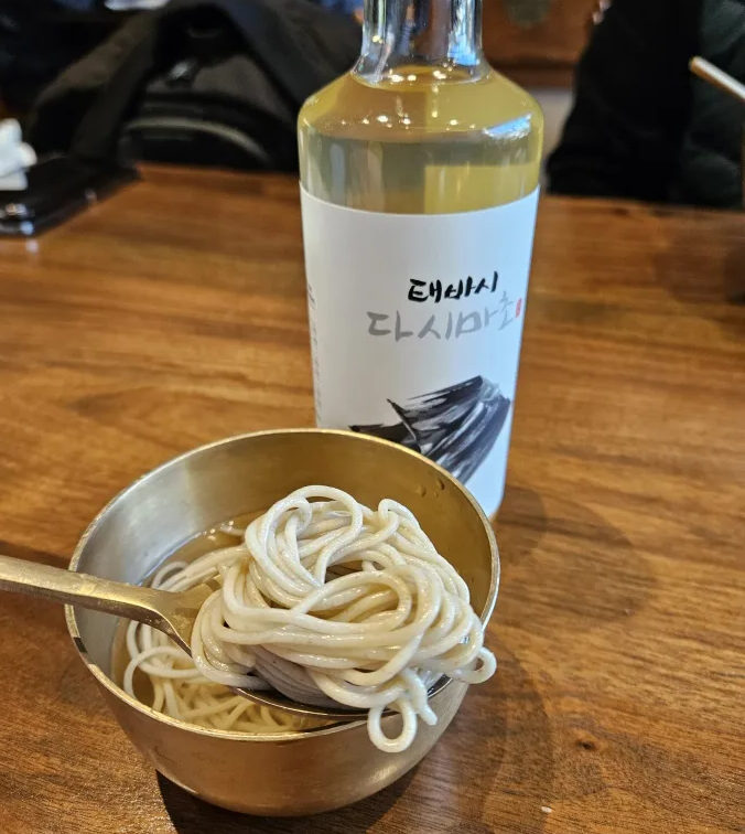 홍대 서관면옥 다시마초