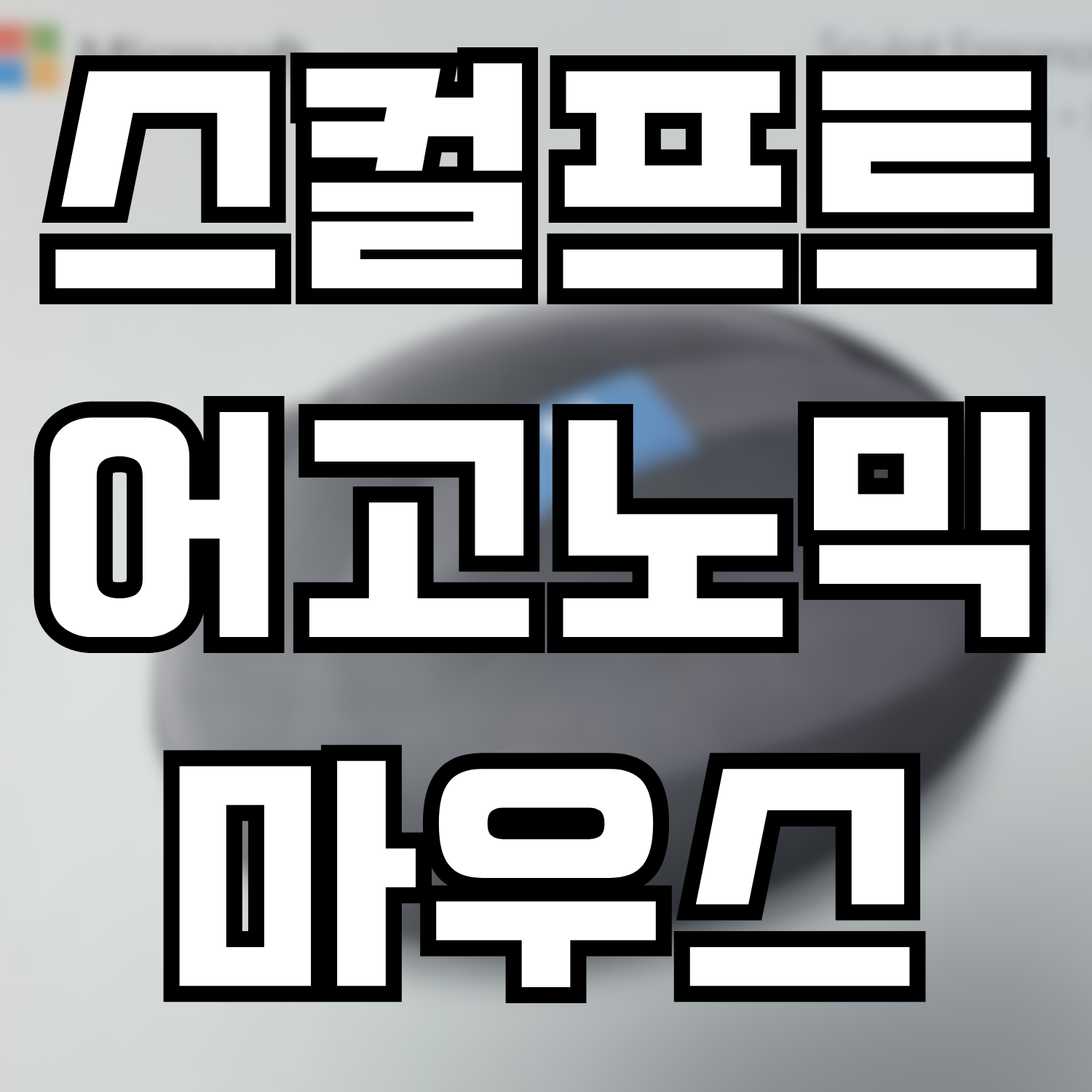  [IT기기리뷰] 마이크로소프트 스컬프트 어고노믹 마우스