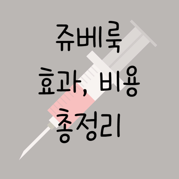 쥬베룩 총정리