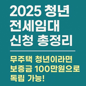 청년 전세임대 신청 총정리