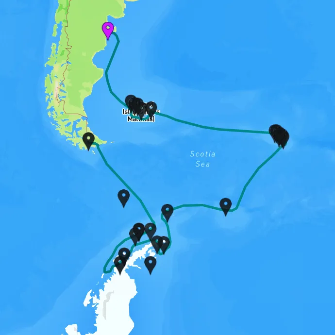 Antarctica Cruises 21day