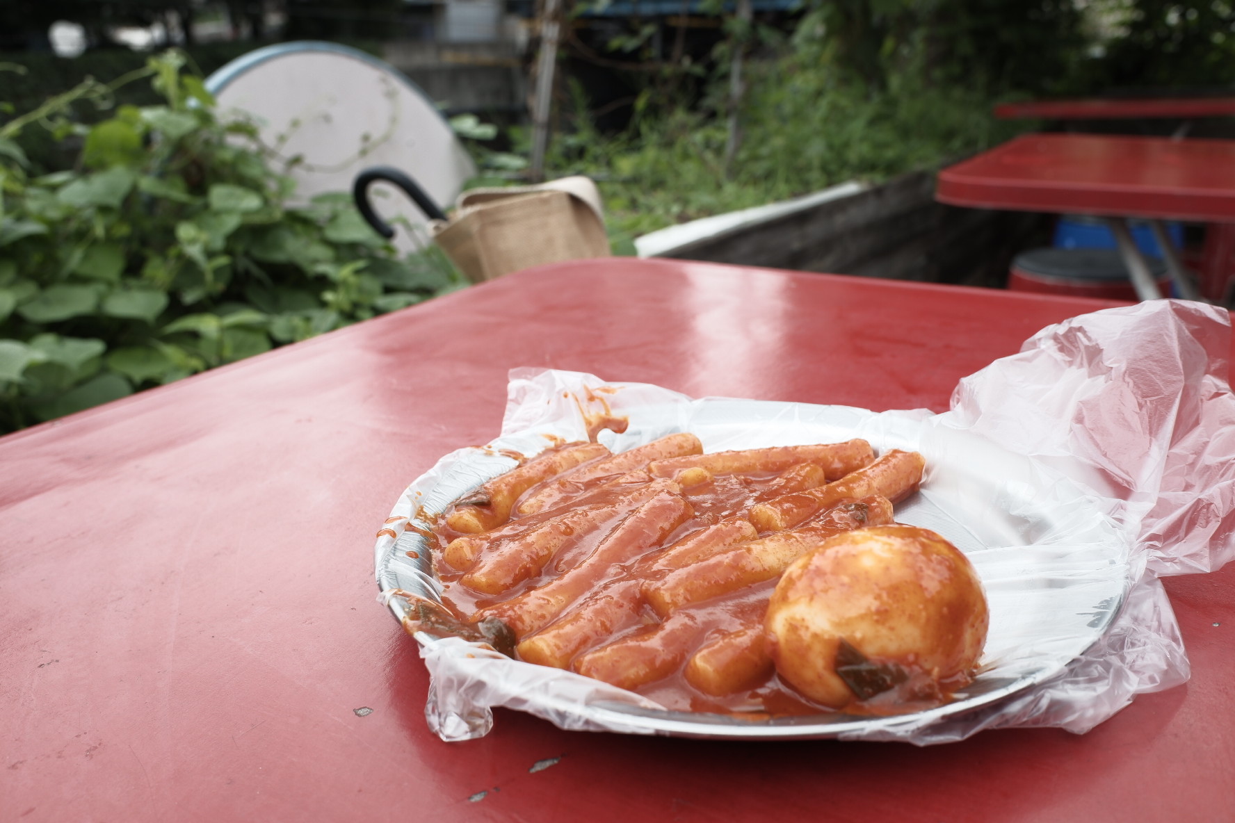 서울 충정로 철길 떡볶이