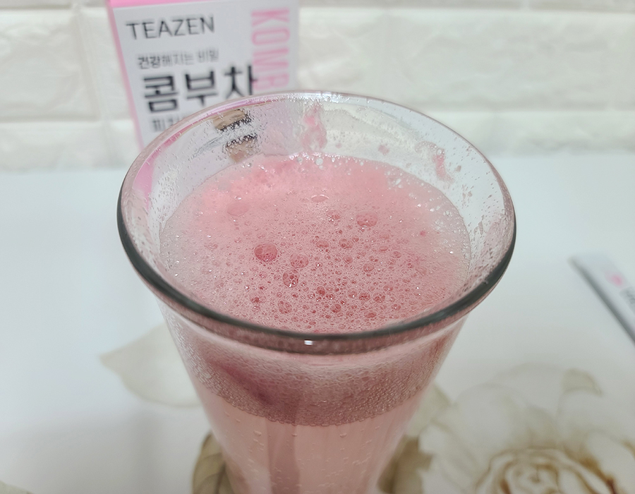 티젠콤부차피치 새로나온 맛의 리뷰와 효능 11