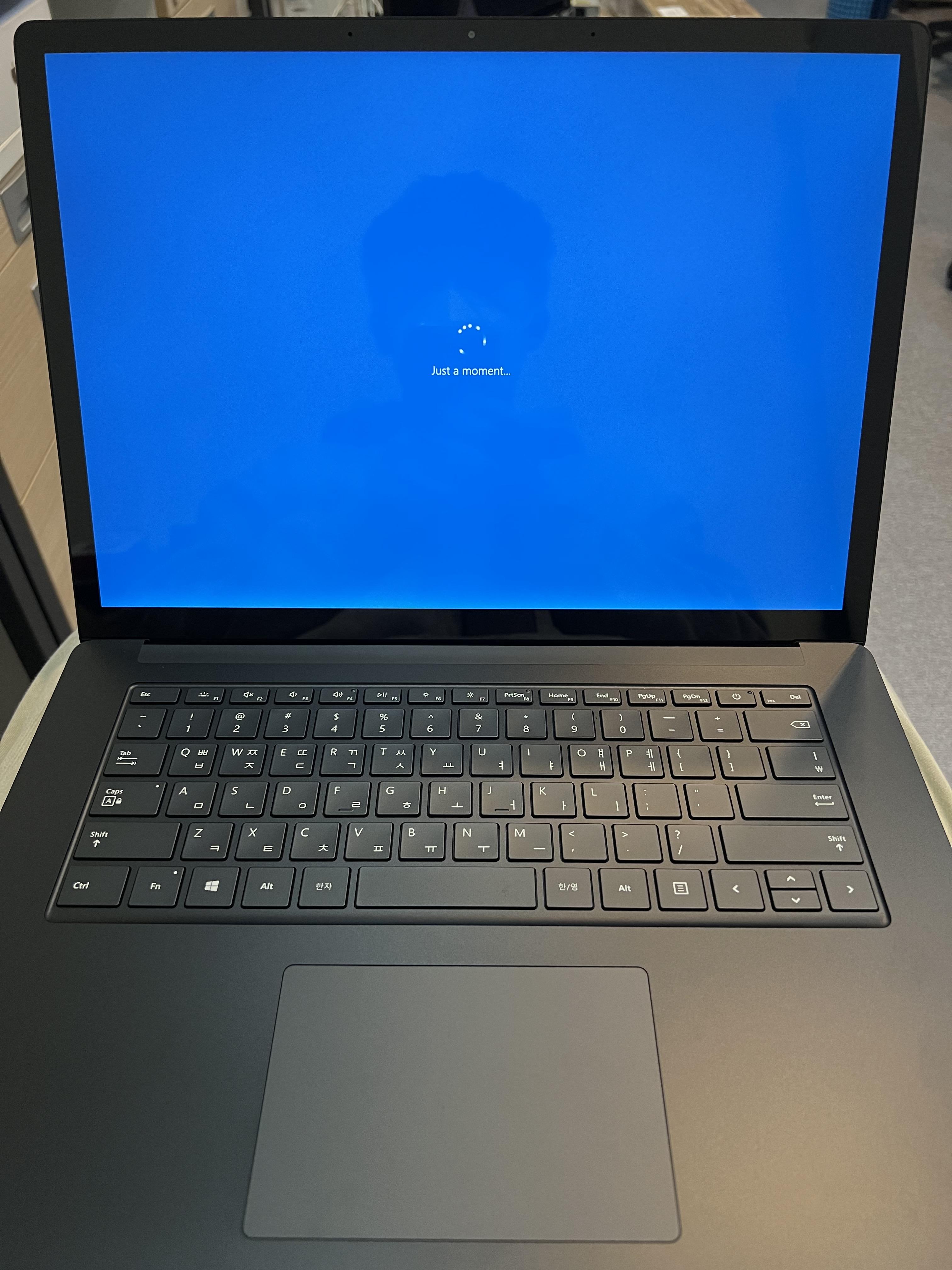 Surface Laptop 4 응답 없음