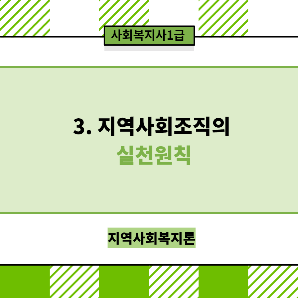  [지역사회복지론]3. 학자별 지역사회조직의 실천원칙과 지역사회의 개념