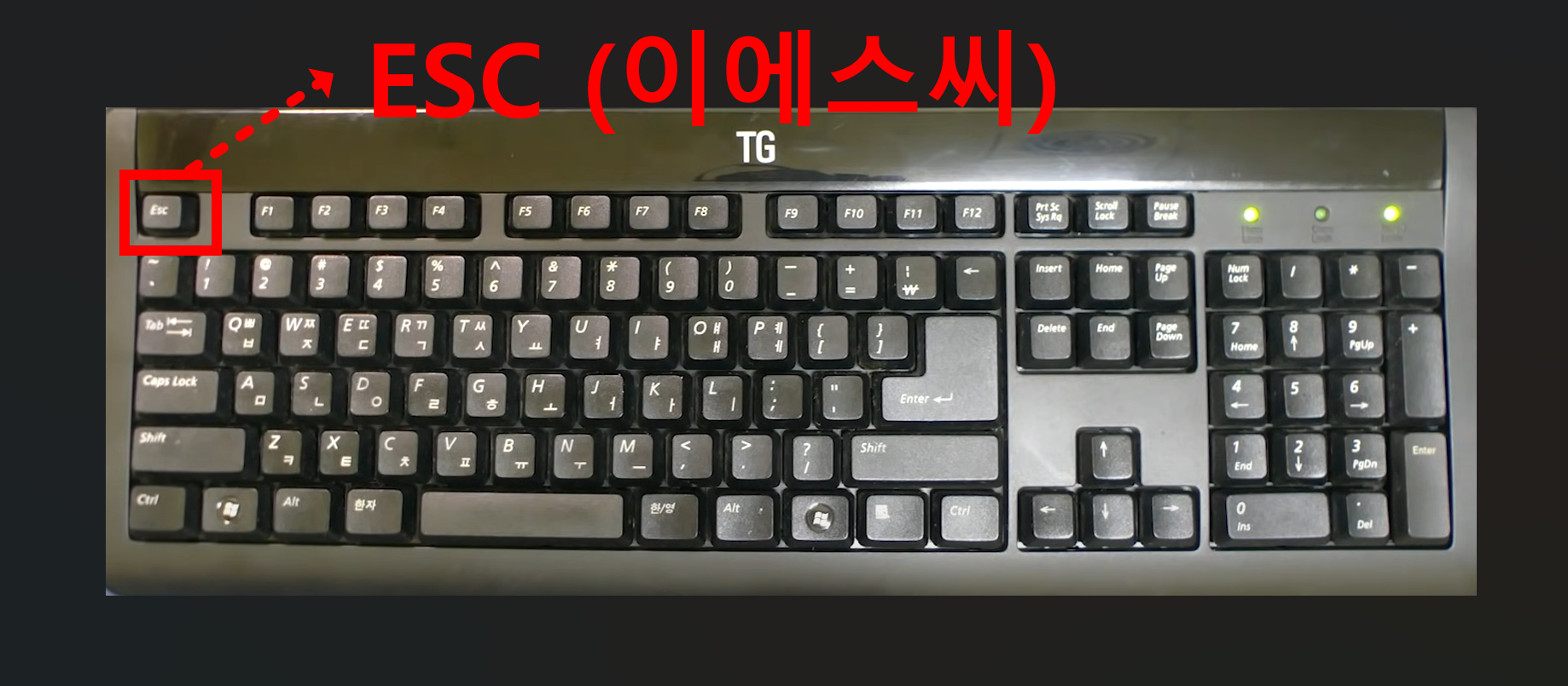키보드 필수 용어 정리 - 초보도 알기 쉬운 키보드 기본 용어 15가지