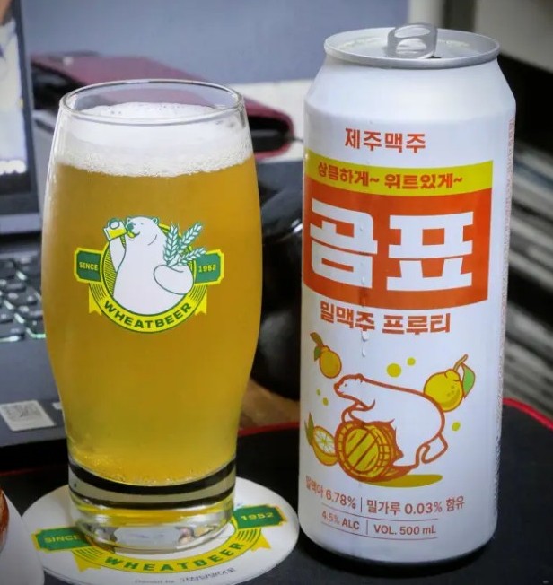 곰표 밀맥주 프루티