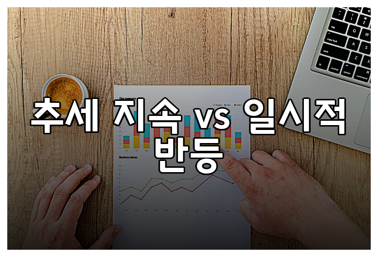 추세 지속 vs 일시적 반등