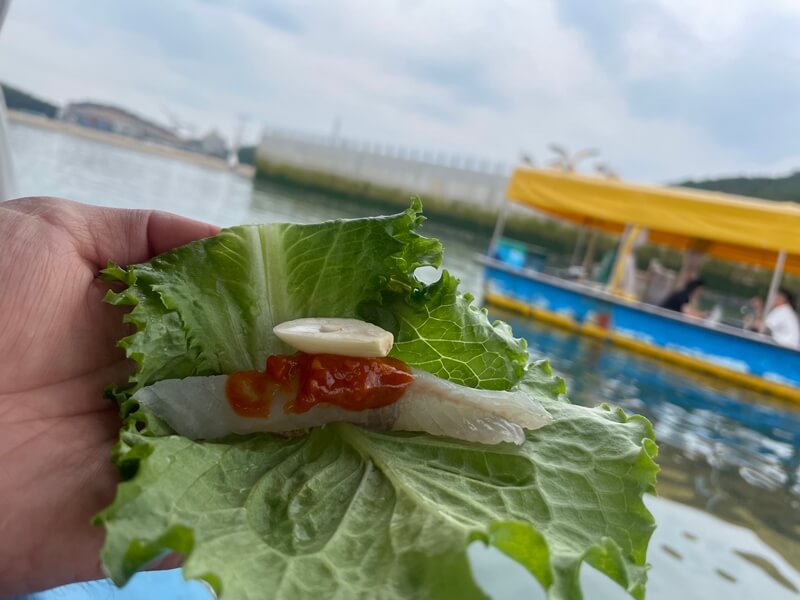 상추쌈에_회한점_가득_싸먹기