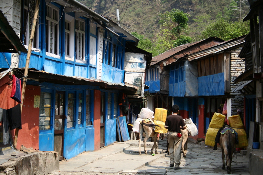 네팔-산골마을-풍경