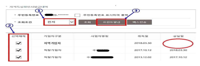 자격득실확인서-발급내역-안내-이미지