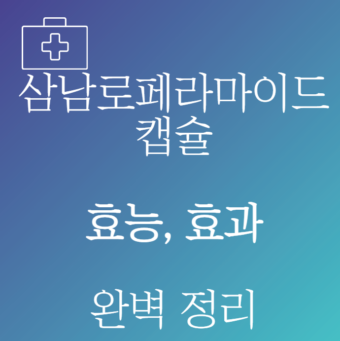 삼남로페라마이드캡슐