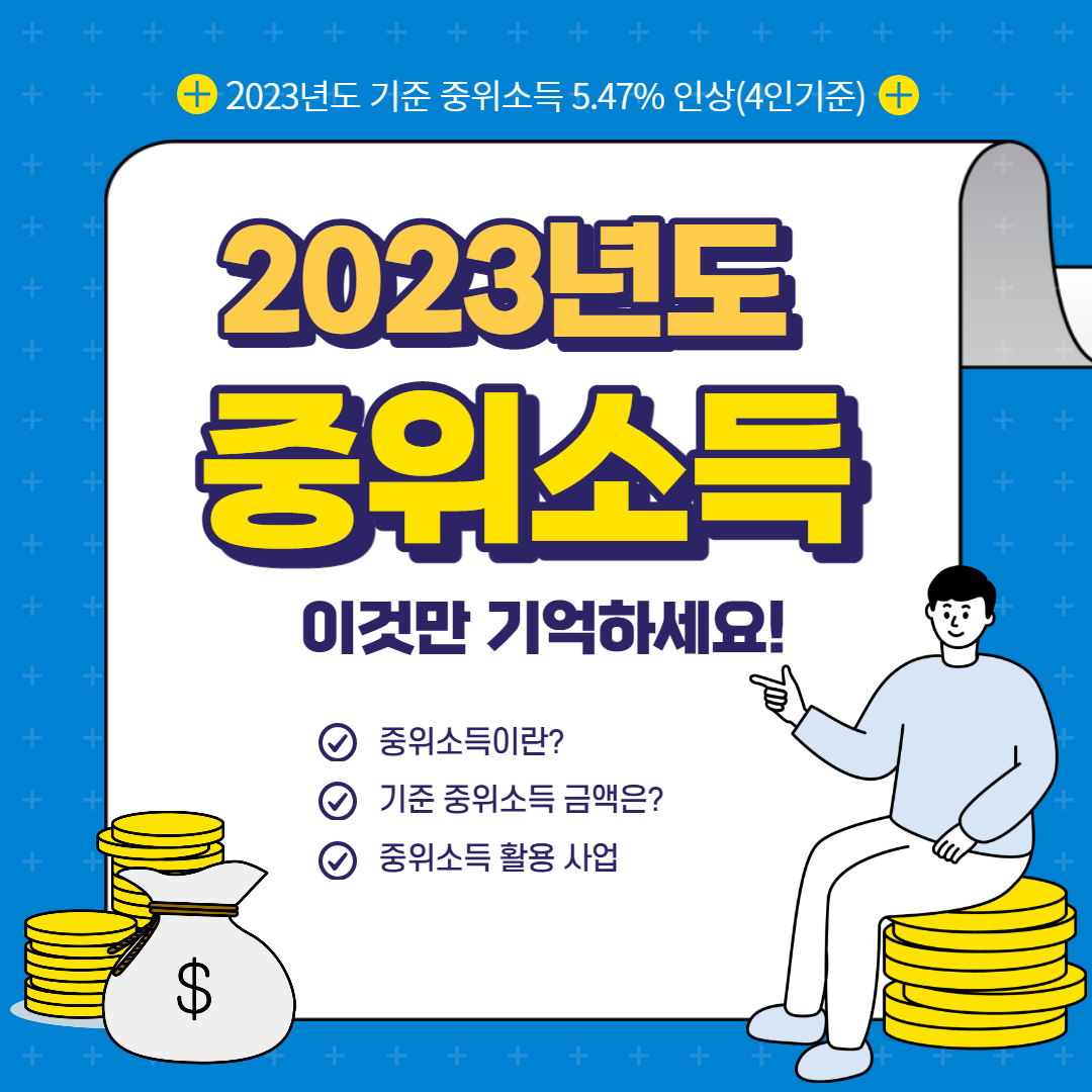  2023년 기준 중위소득은 얼마?