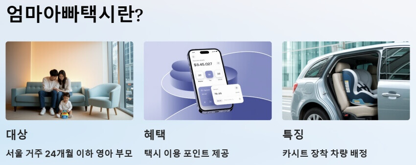 엄마아빠택시란 ppt 이미지