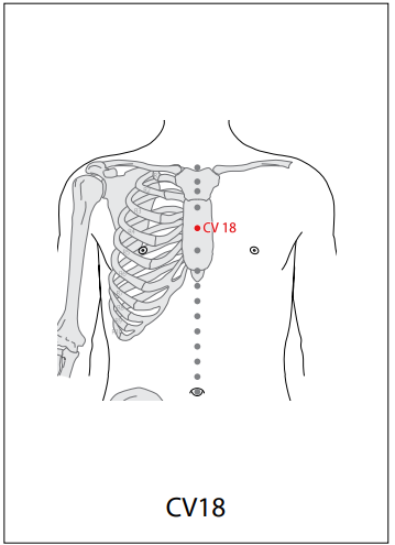 임맥 (CV) > CV18 옥당 (玉堂) 1