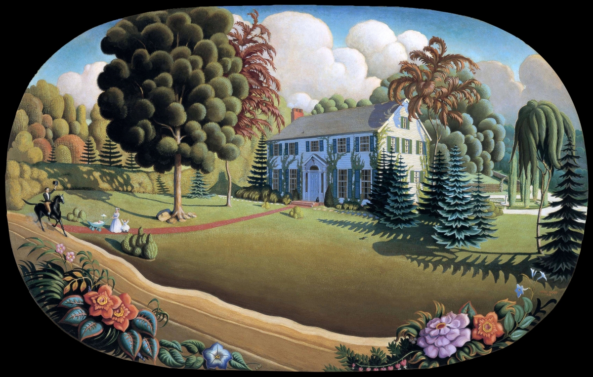 그랜트 우드(Grant Wood), 미국, 화가, 1892-1942