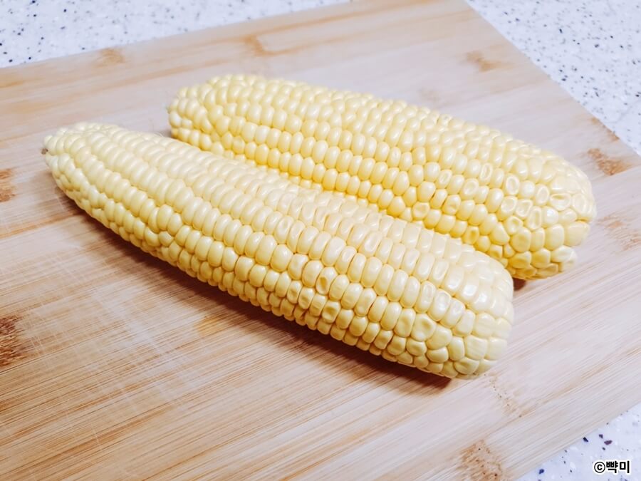마약-옥수수-초당-옥수수-버터구이-에어프라이어-요리