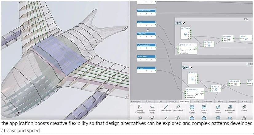 다쏘 시스템즈&#44; 카티아 비주얼 스크립팅 개시...알고리즘에 따라 설계 가능 VIDEO: Dassault systèmes expands possibilities to design by algorithm with CATIA visual scripting application