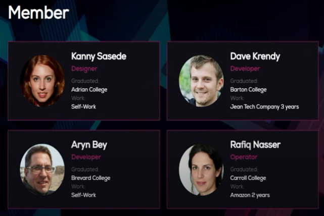 Squid Game coin_members on website