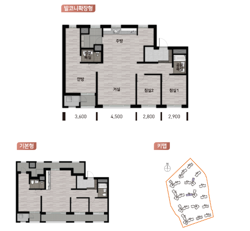 양산 사송지구 C-2BL 우미린 84B