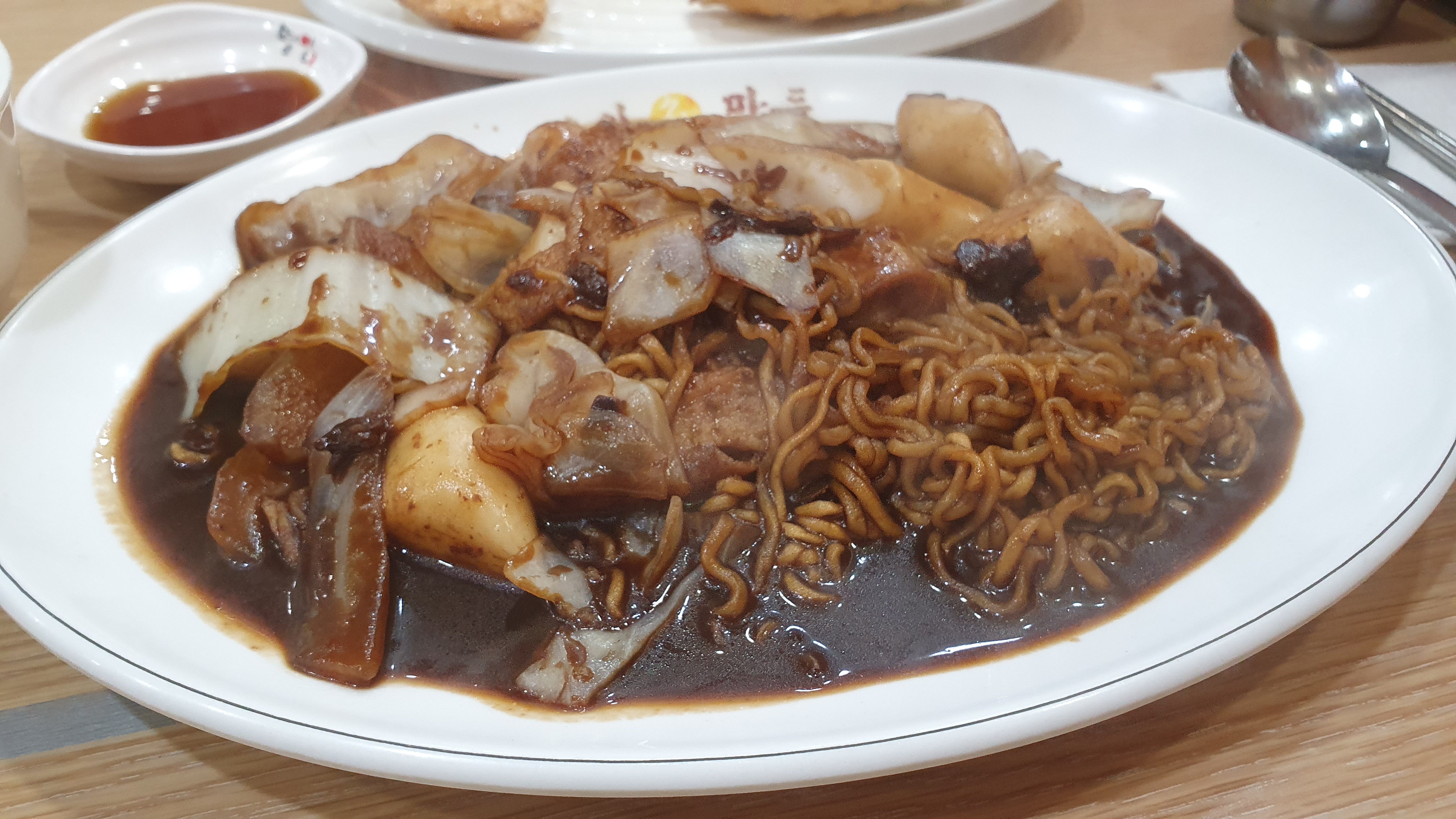 명인만두 메뉴, 명인만두 남부터미널점, 명인만두 짜장라볶이 납작군만두_6