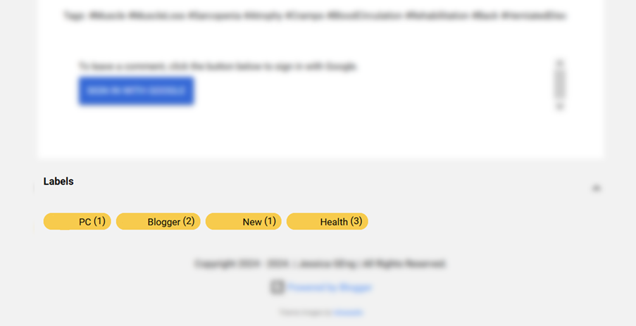 How to Keep Labels Expanded on Your Google Blogger.
