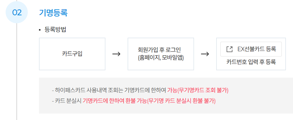 선불 카드 등록
