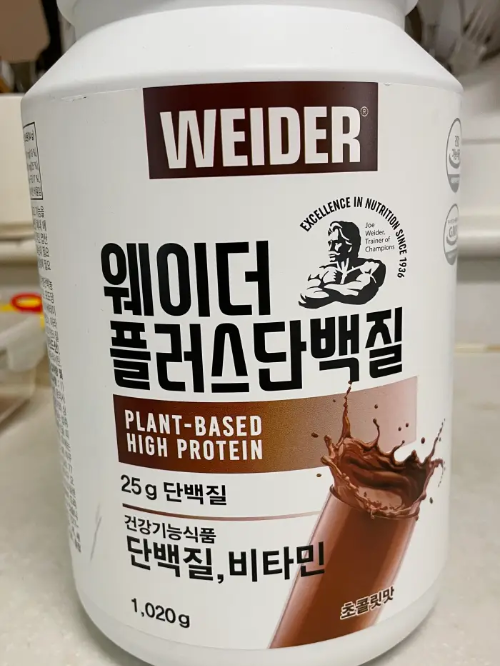 웨이더 플러스 단백질 초콜릿 맛