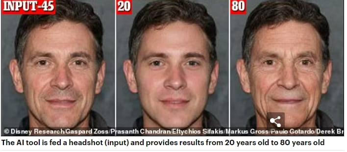  분장사들 이제 어쩌나...이제 배우들 분장도 AI가 VIDEO:Deep learning facial Re-Aging