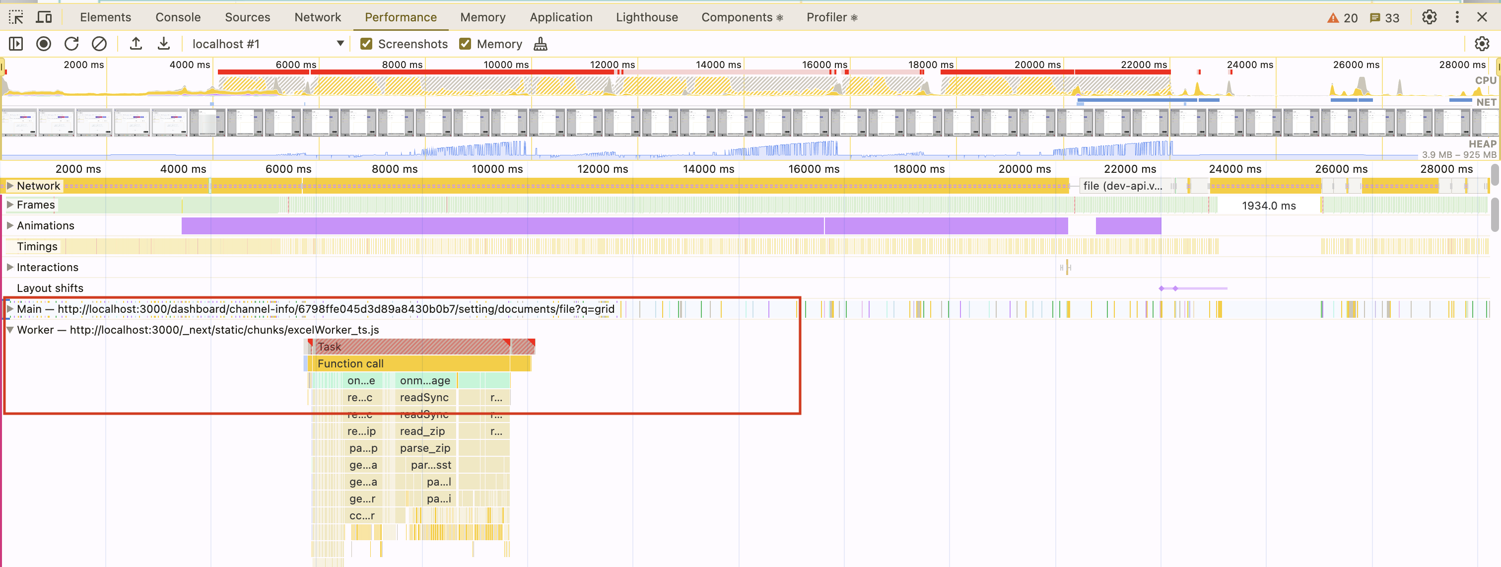 Excel 시트 추출 로직 개선기: FileReader와 ArrayBuffer의 차이 & Web Worker 적용 방법