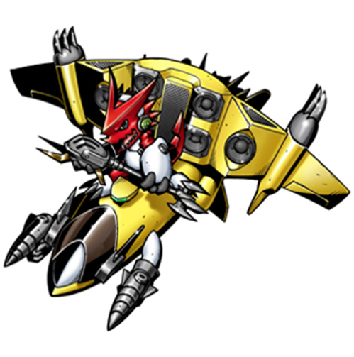  [디지몬도감] 샤우트몬+제트 스파로우 シャウトモン＋ジェットスパロウ SHOUTMON＋JETSPARROW SHOUTMON＋JETSPARROW