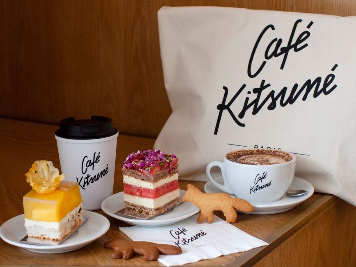 maison kitsuné mug