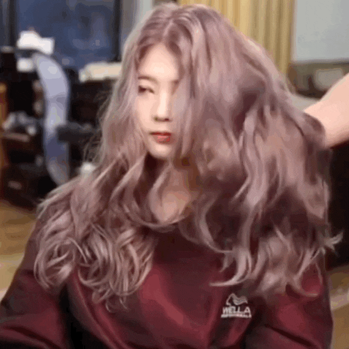 안 하는 헤어 트리트먼트를 관리하세요여성 헤어스타일 애쉬 베이지 컬러 헹굼 5