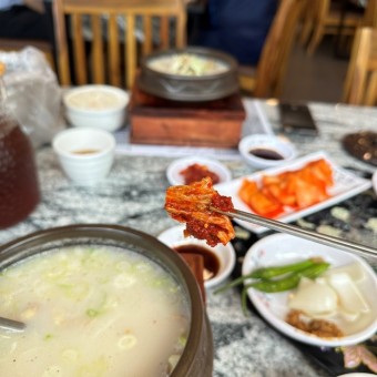 곰탕  꼬리곰탕 사골곰탕