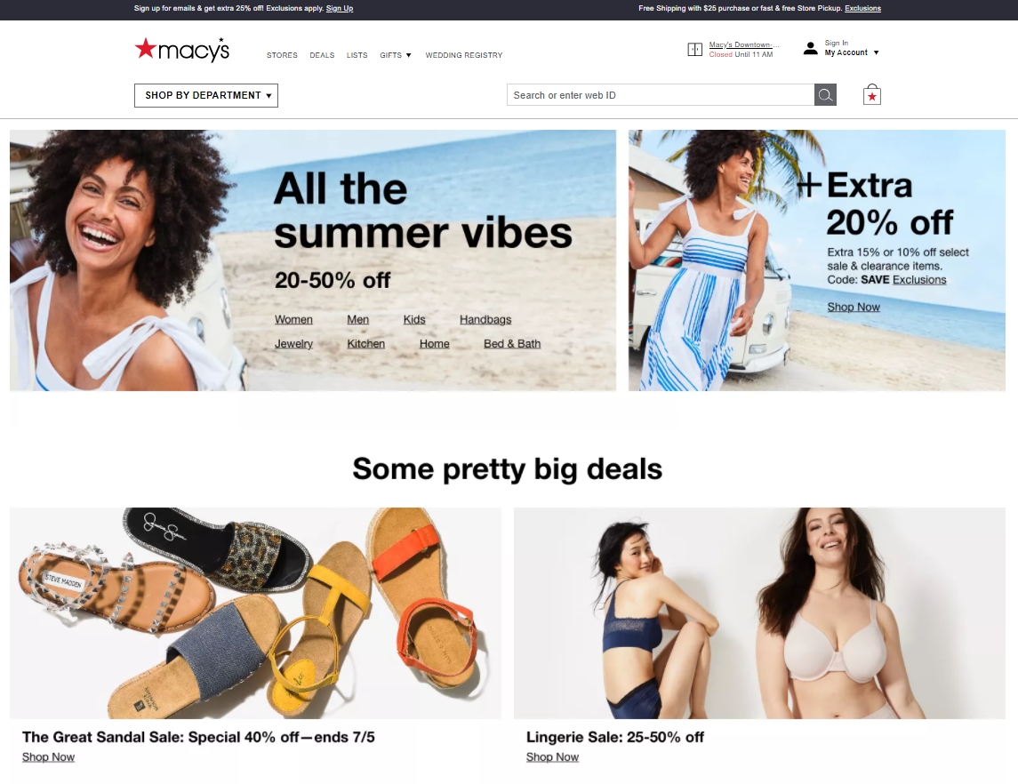  macy's 메이시스 백화점 미국 공홈 최대 50%세일 추가 20프로 할인코드 올클래드 타미 힐피거 캘빈클라인 언더아머 노스페이스 PGA TOUR 폴로 랄프로렌