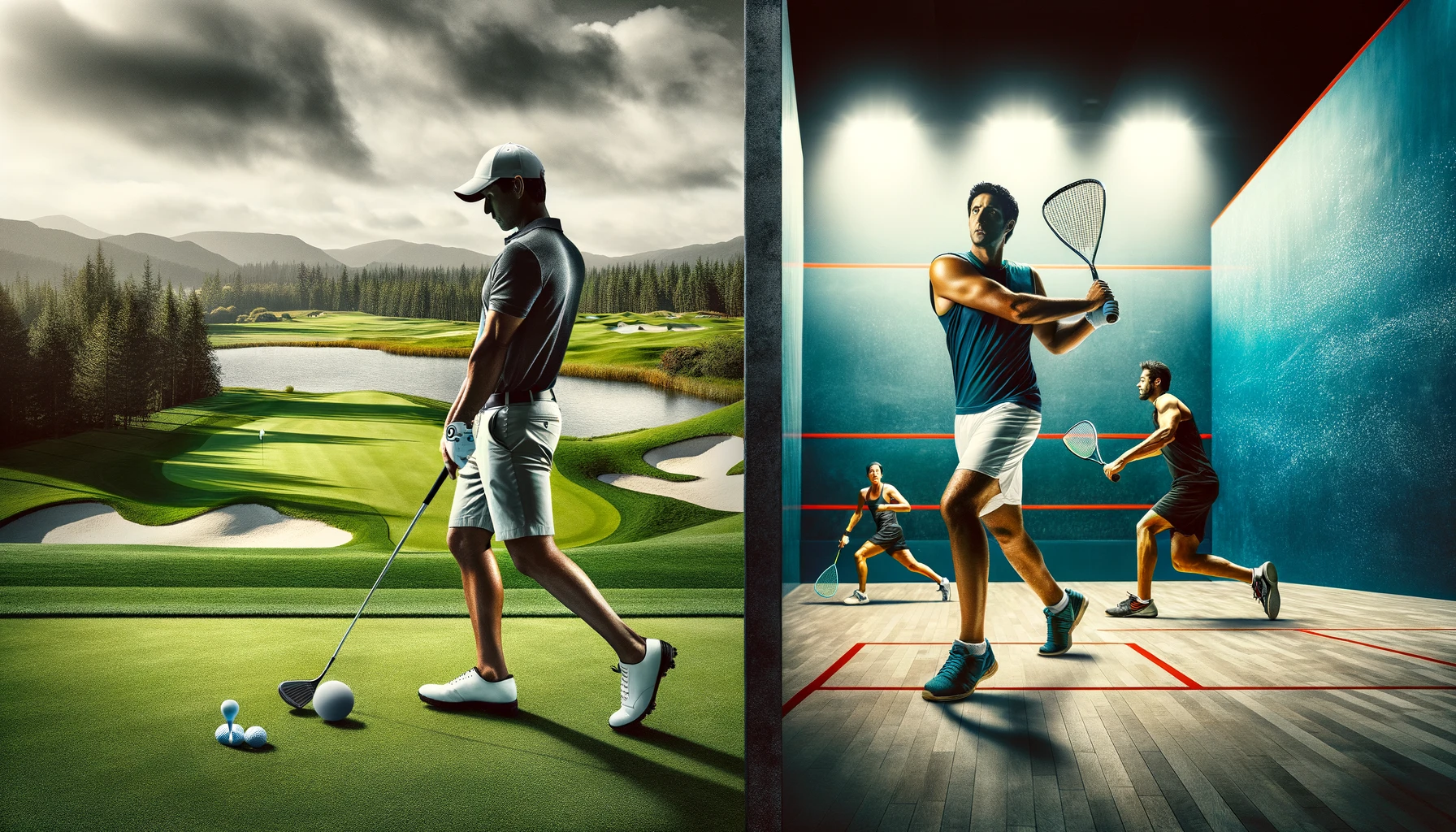 골프와 스쿼시 비교: 장단점 및 운동 효과 분석 - 운동 효과 비교