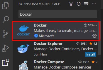 Docker Extension 설치