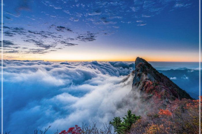 2022년 단풍시기 설악산 속리산 내장산 지리산 계룡산 한라산 등 첫 단풍시기 단풍절정 시기 알아보기