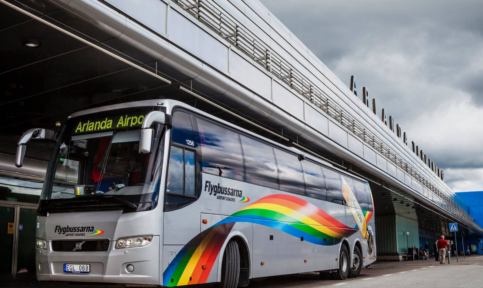 알란다 공항 Flygbussarna 버스
