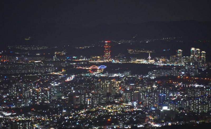 식장산 전망대