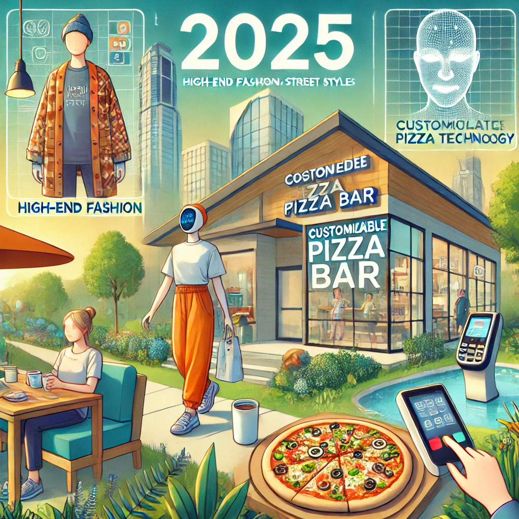 2025년 소비 트렌드 반영한 다섯 가지 장면.