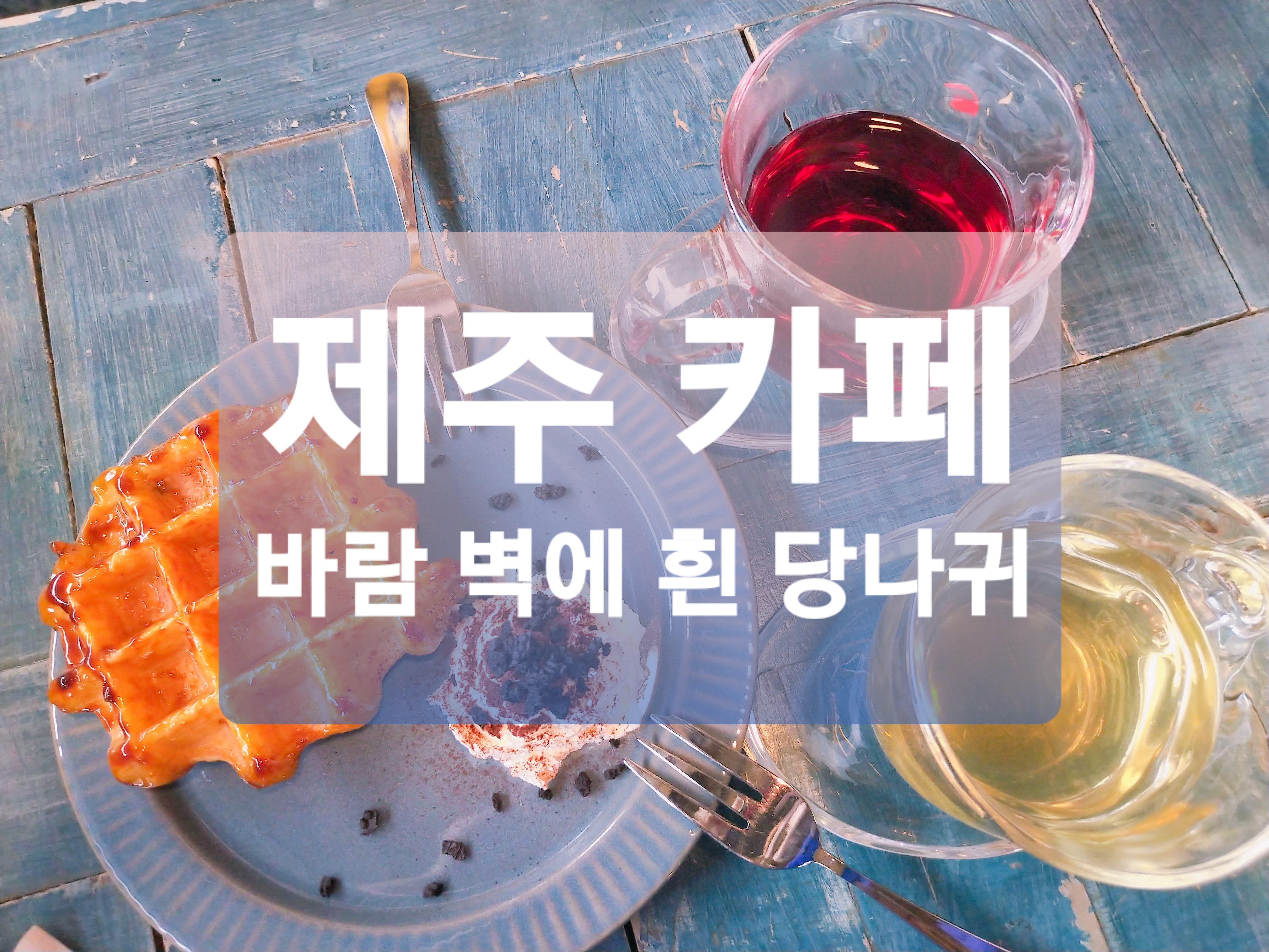  제주 카페 :: 바다를 볼 수 있는 오션뷰 카페 바람 벽에 흰 당나귀