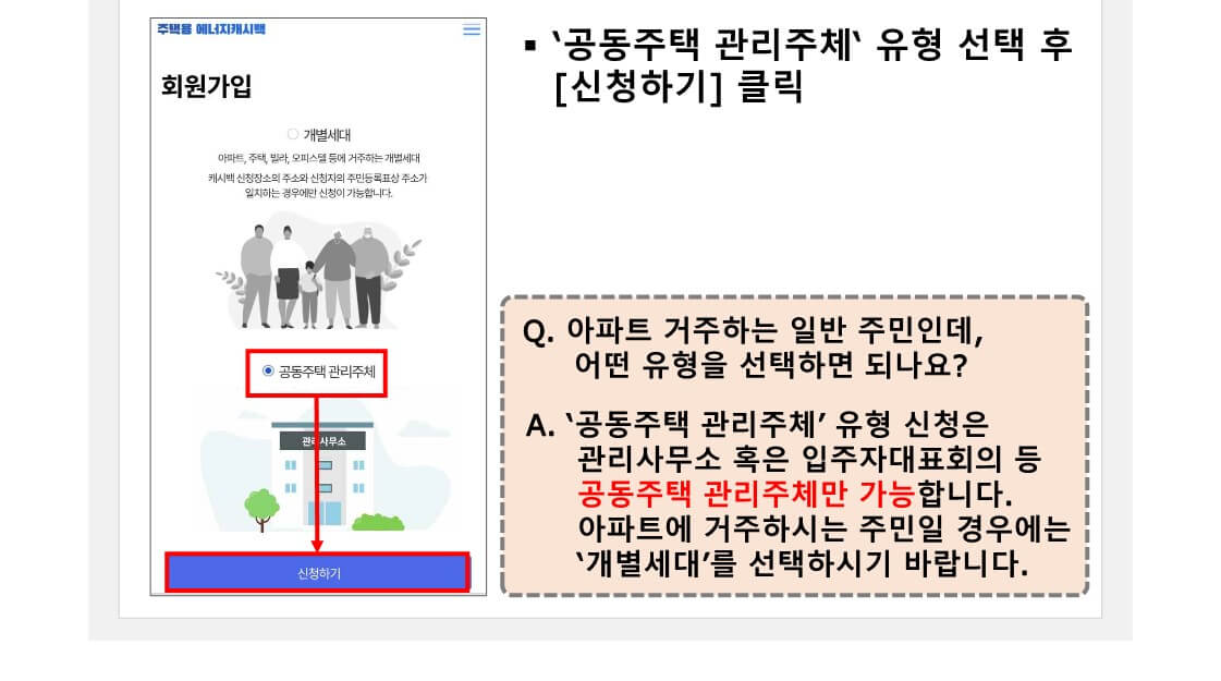 한전 에너지 캐시백 신청 방법 