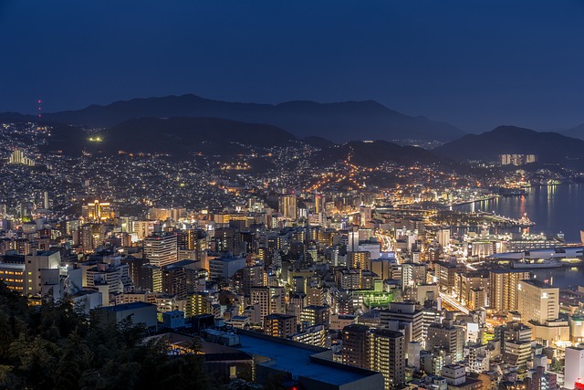 나가사키 야경 사진