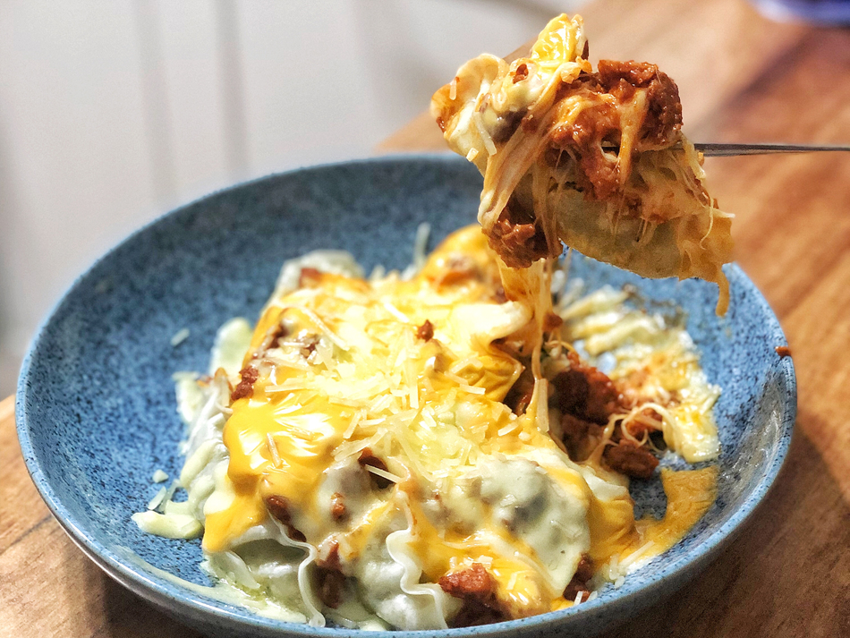 맛있는 녀석들 편의점 특집 보고 만들어본 "YUMMY 라비올리"