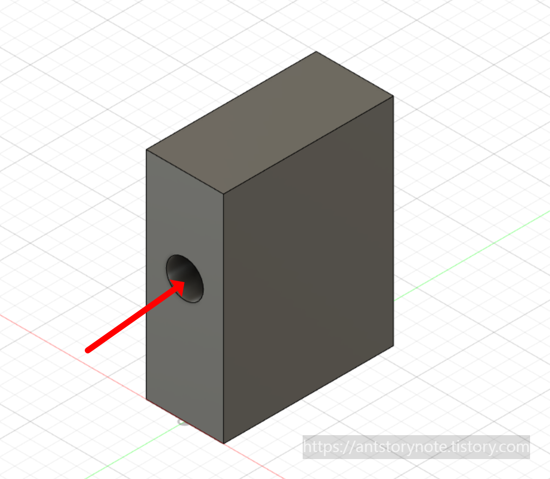 퓨전360-스케치작업-원하는단면안보일때-슬라이스기능-스케치단면보기