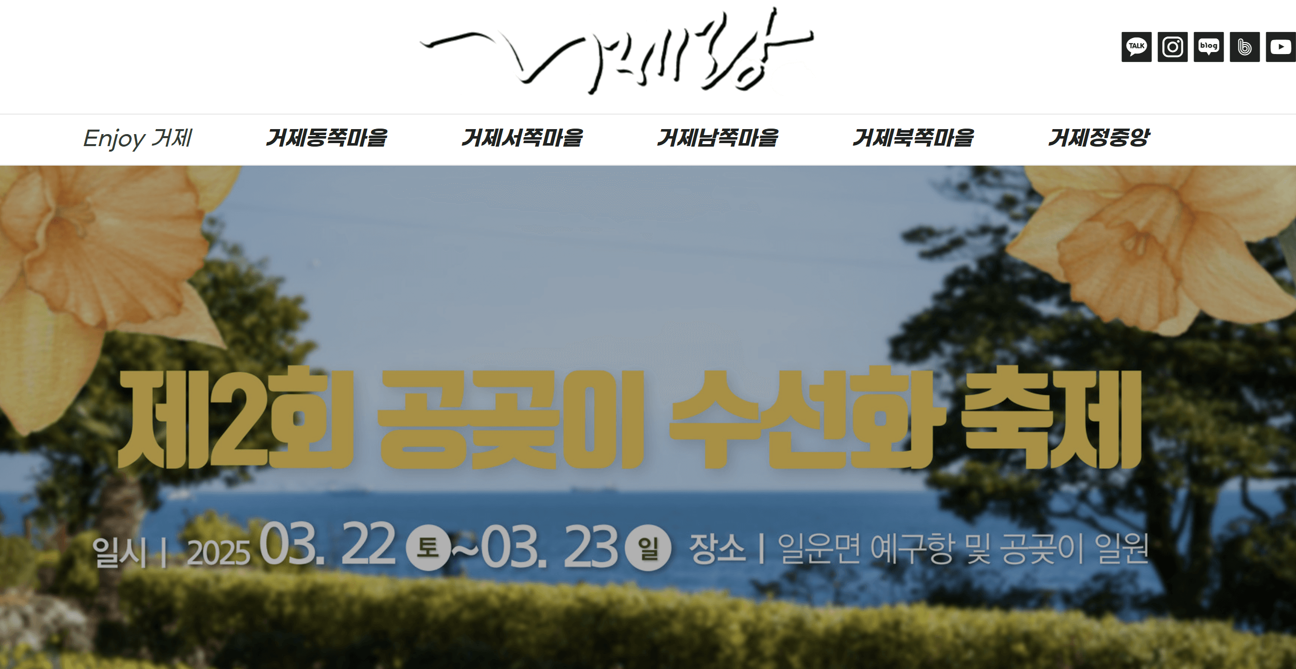 거제-수선화-축제-공곶이