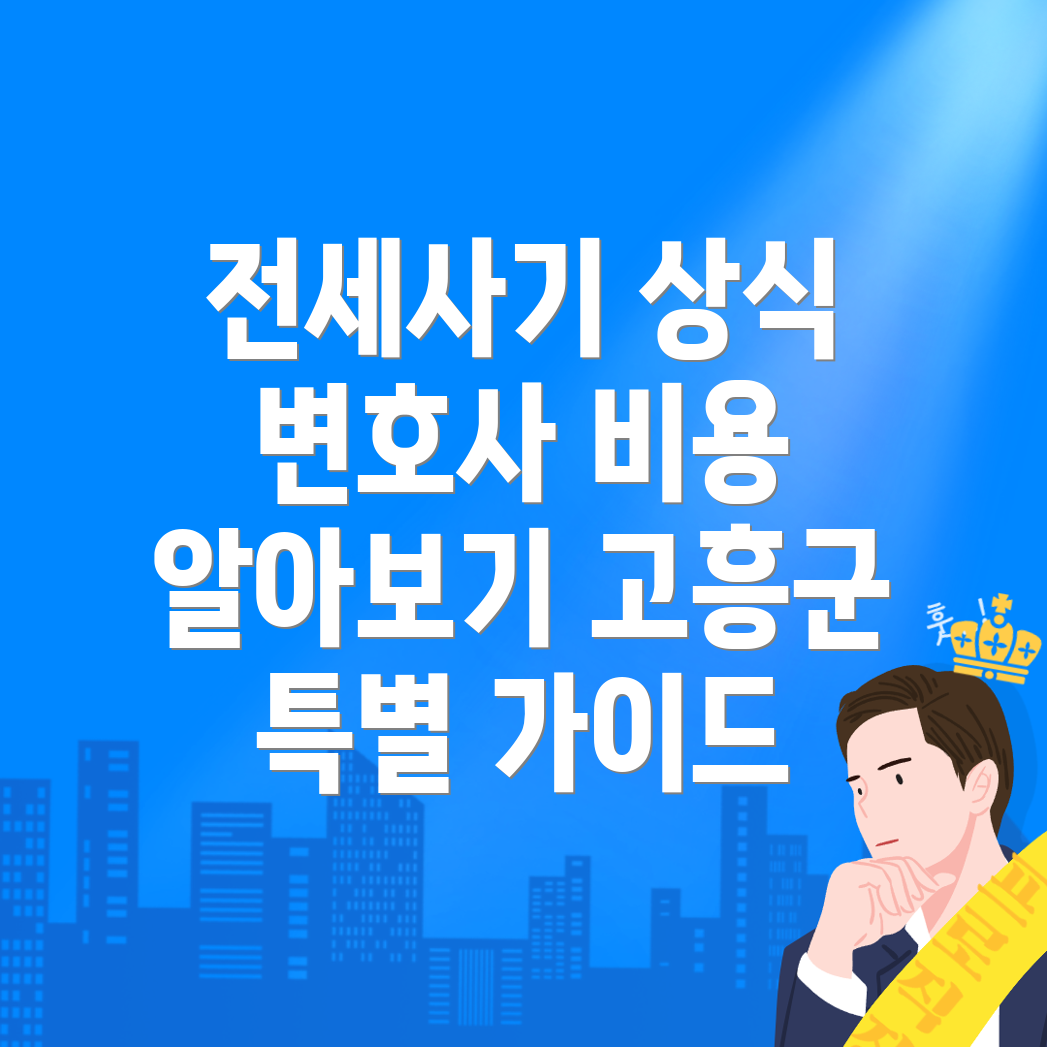 전세사기 변호사 비용